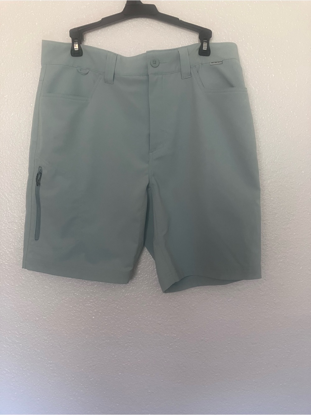 Simms Men's Performance Shorts in Sage Green